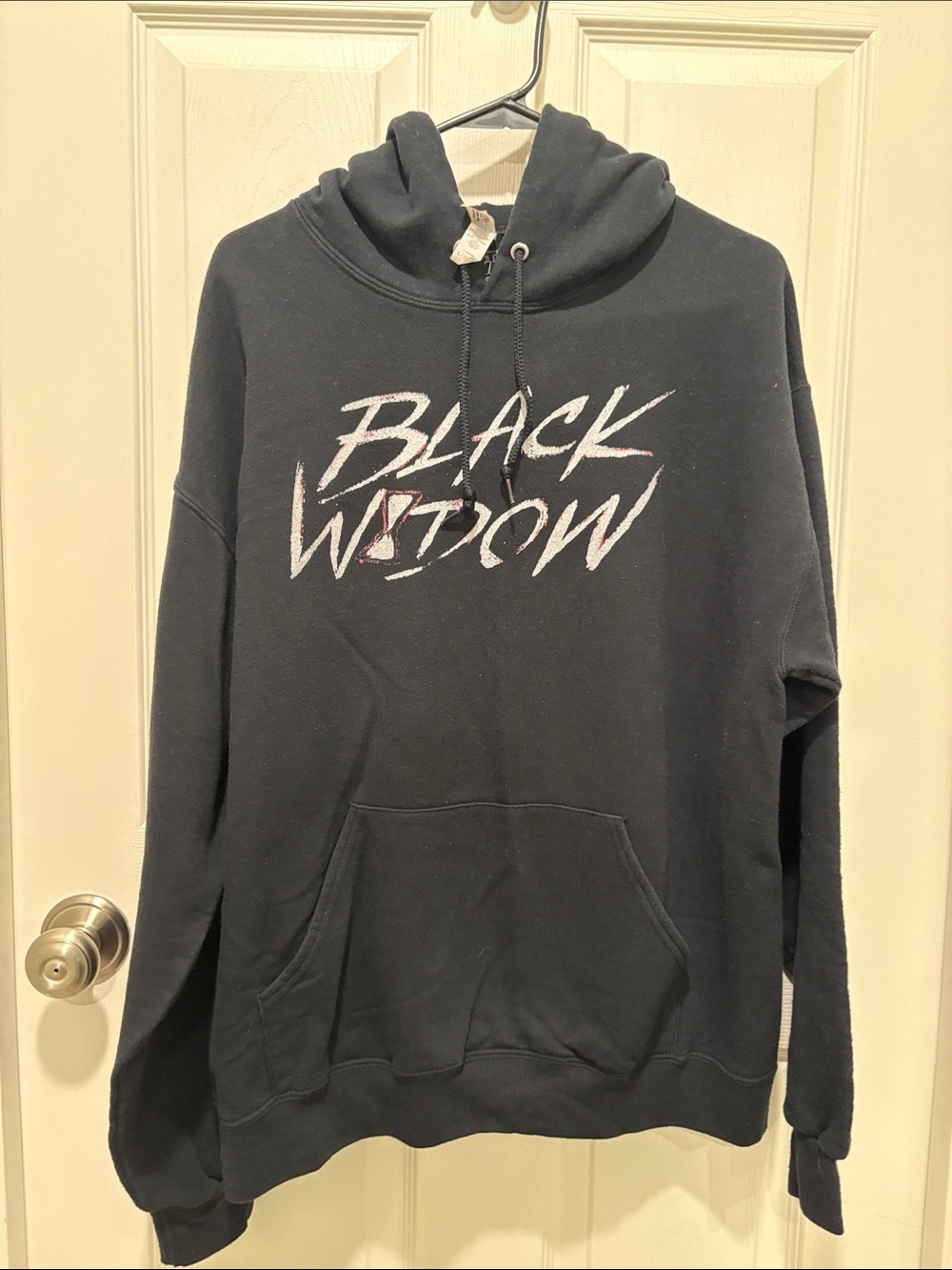 STARWARS Black 'Black Widow' Graphic Hoodie - UNISEX Black Sweatshirt HOODIE